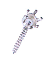 ティファニー調差込付シルバー立爪