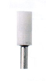 軸付砥石 円筒型 S(白) φ3x6mm (3mm軸)